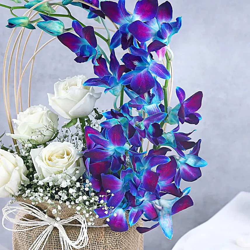 Mystical Land Roses N Orchids Potli