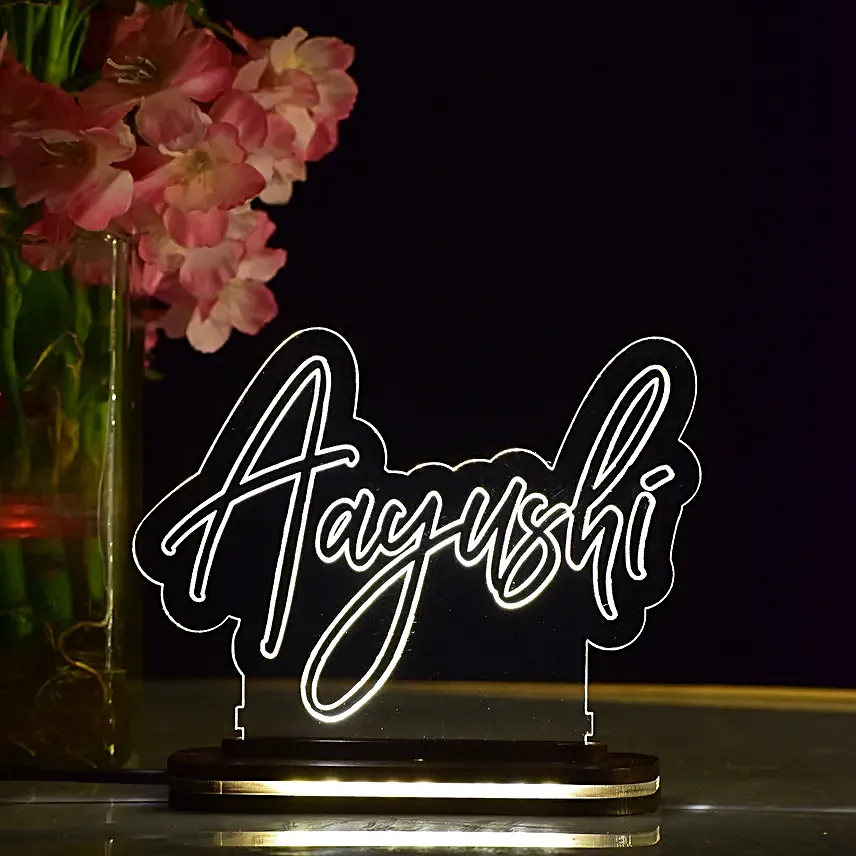 Name in Lights LED Lamp