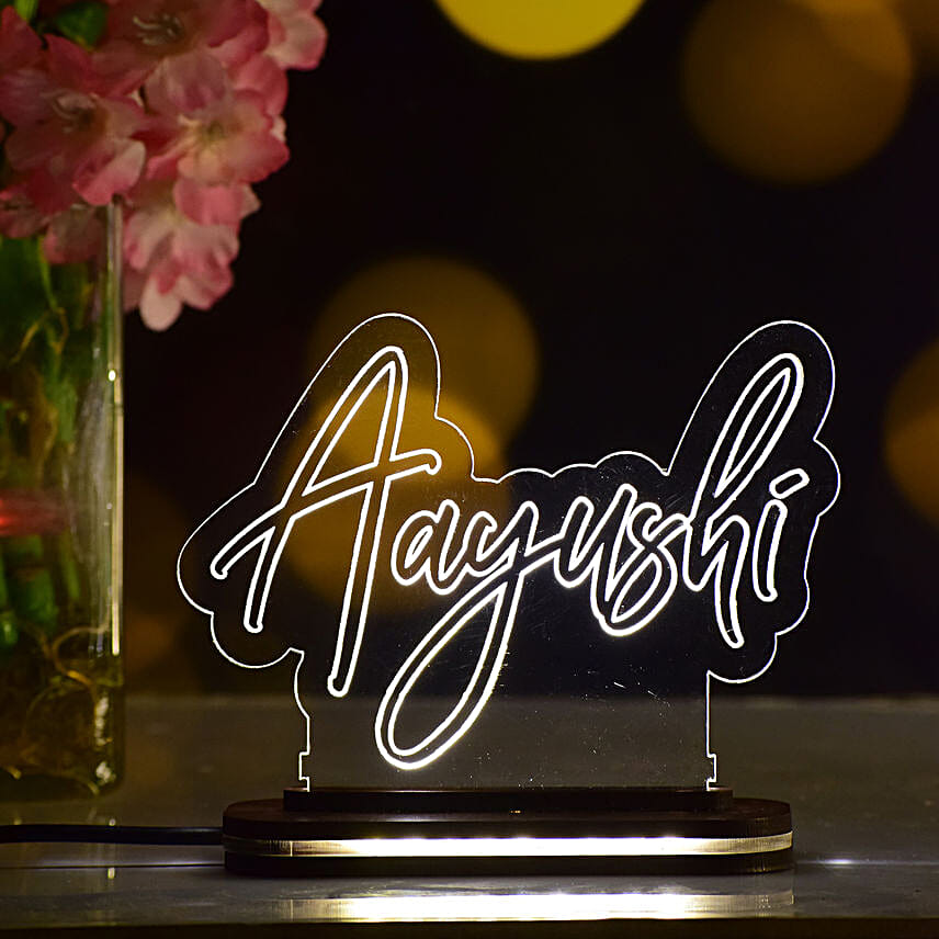 Name in Lights LED Lamp