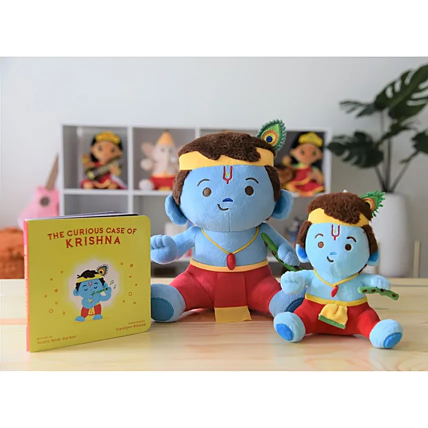 Natkhat Kanha Mantra Singing Toys N Book
