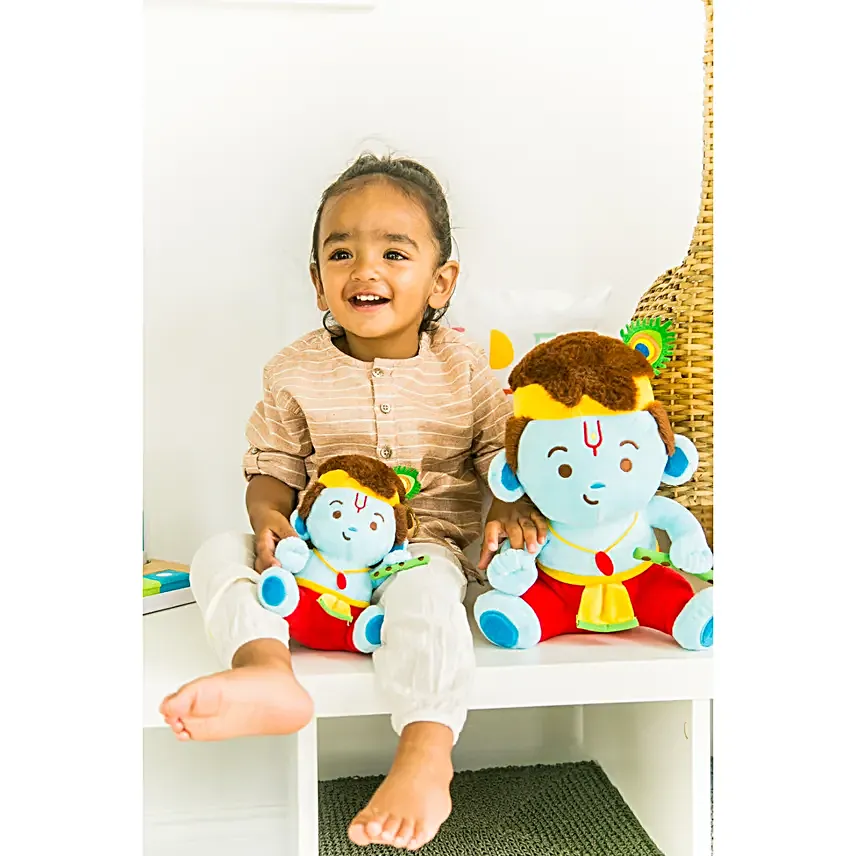 Natkhat Kanha Mantra Singing Toys N Book