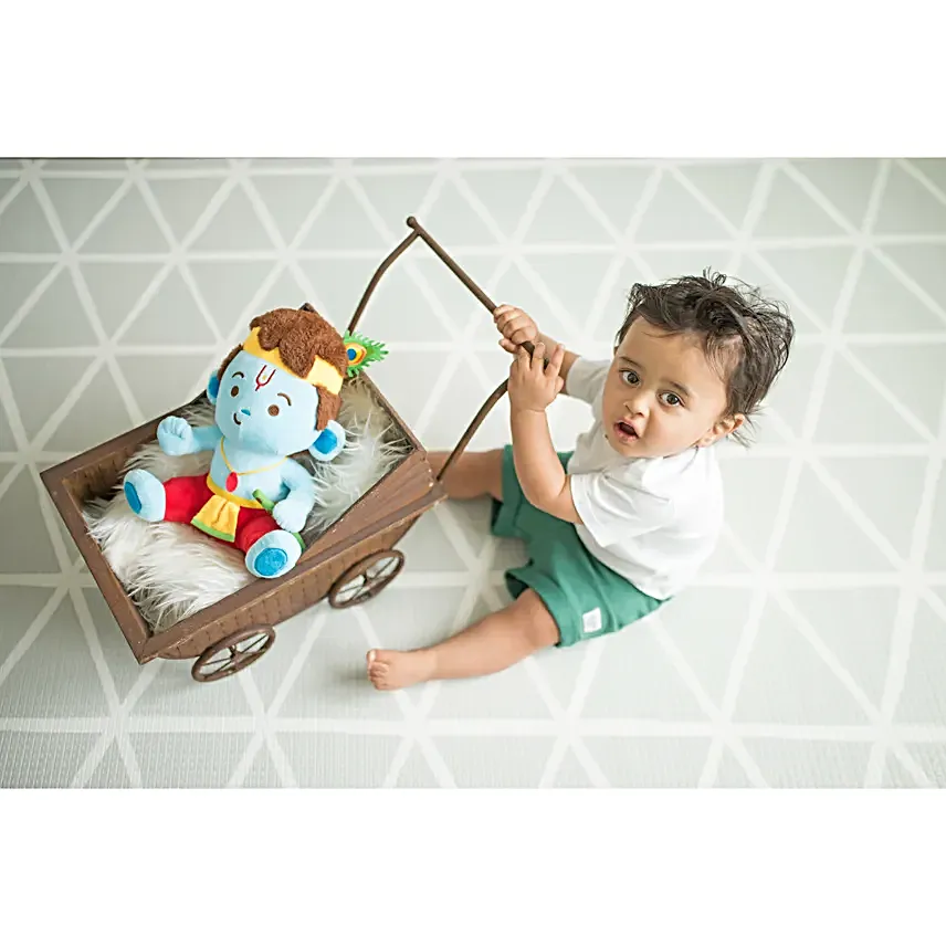 Natkhat Kanha Mantra Singing Toys N Book