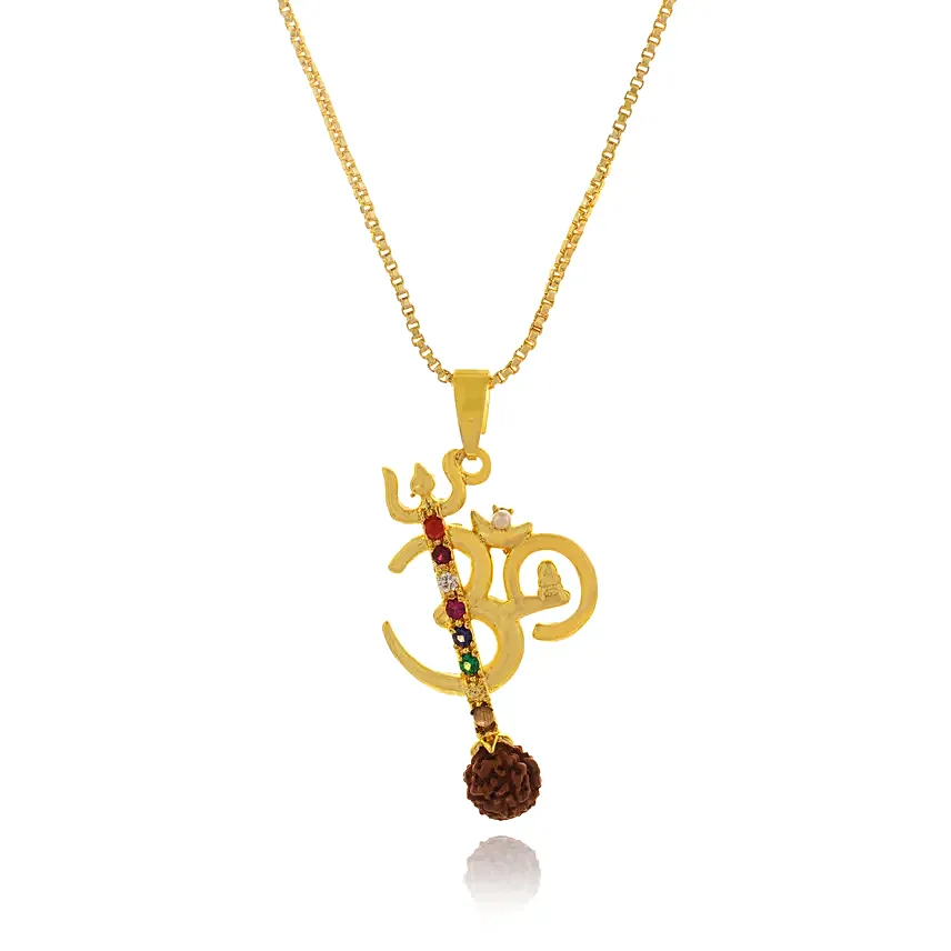 Navratna Om Pendant