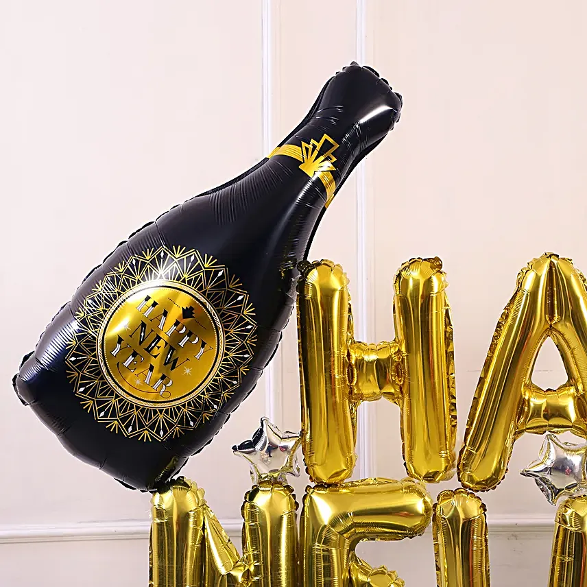 New Year 2025 Balloon Bouquet
