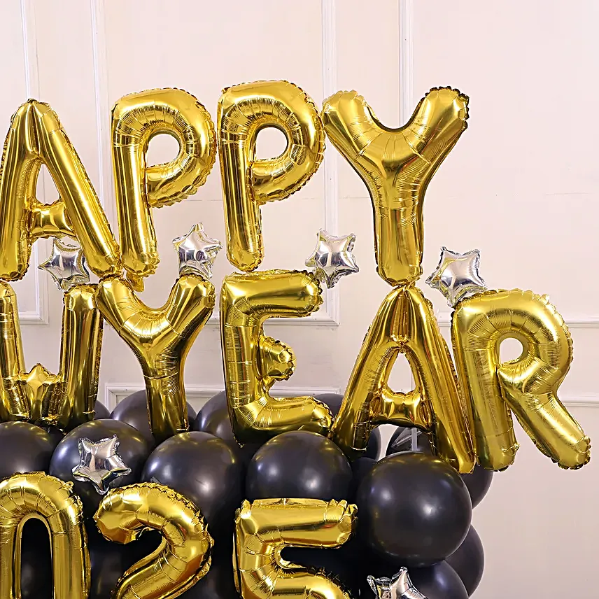 New Year 2025 Balloon Bouquet