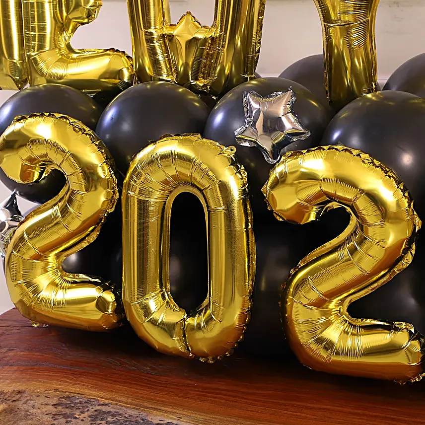 New Year 2025 Balloon Bouquet