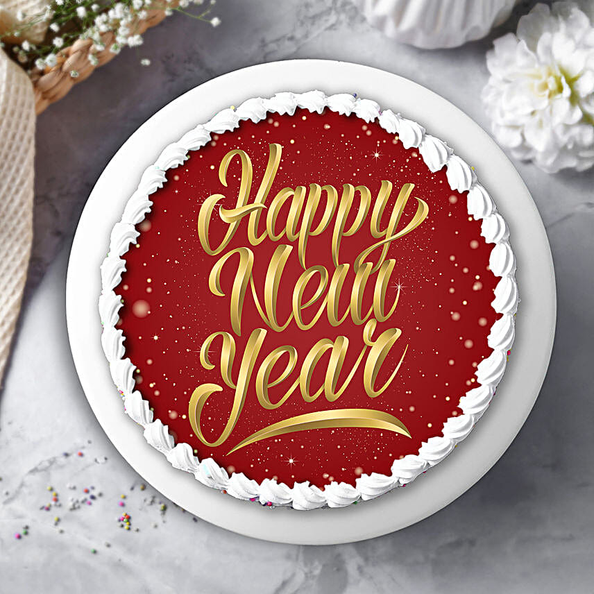 New Year Special Pineapple Cake Half Kg