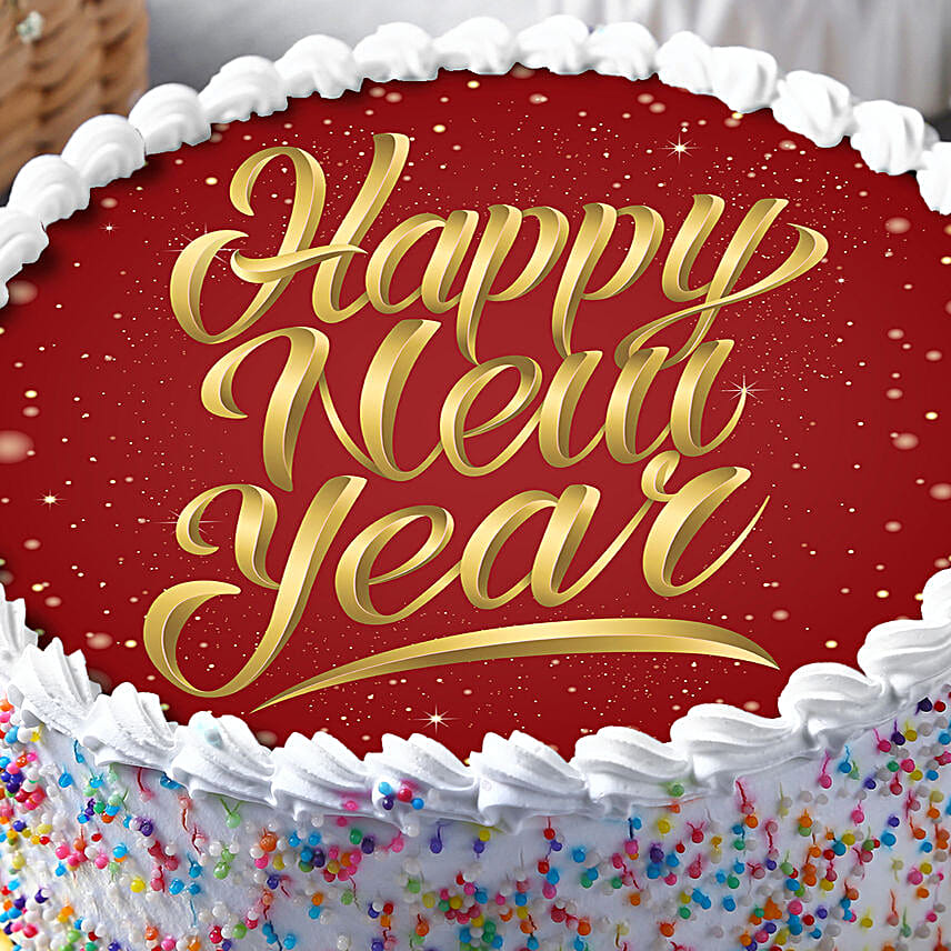 New Year Special Pineapple Cake Half Kg