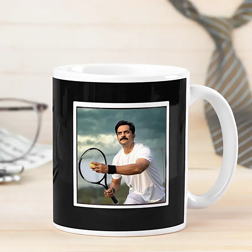 No1 Dad Photo Mug