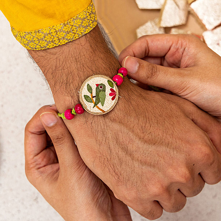Nostalgic Tota Maina Bhaiya Bhabhi Rakhi Set