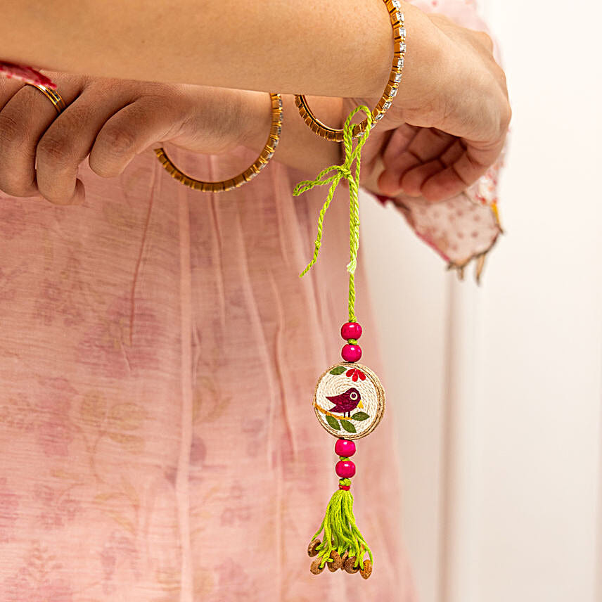 Nostalgic Tota Maina Bhaiya Bhabhi Rakhi Set