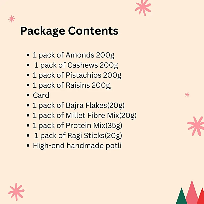 Nuts N Treats Special Gift Potli
