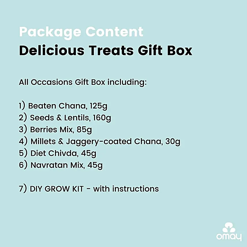 Omay Foods Delicious Treats Gift Box