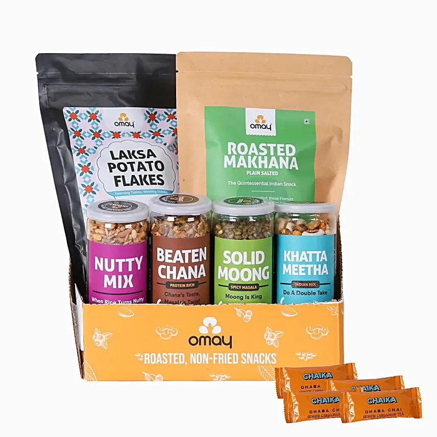 Omay Foods Desi Snacks Pack