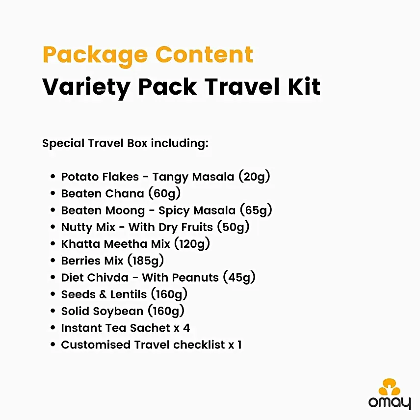Omay Foods Variety Snacks Pack