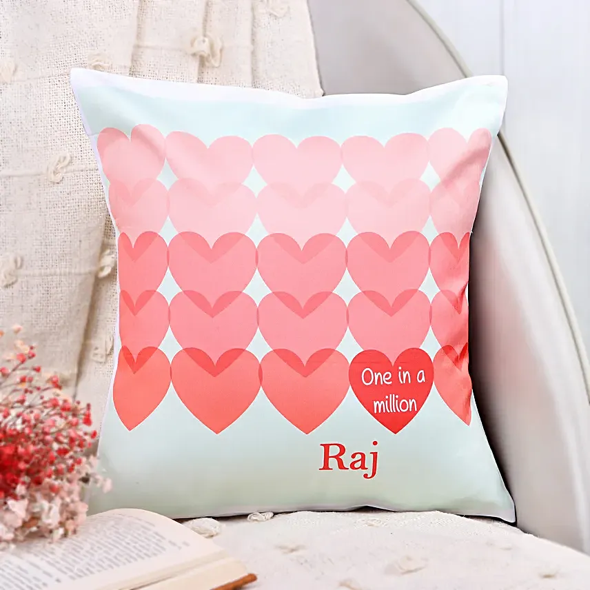 One In A Million Valentine Cushion