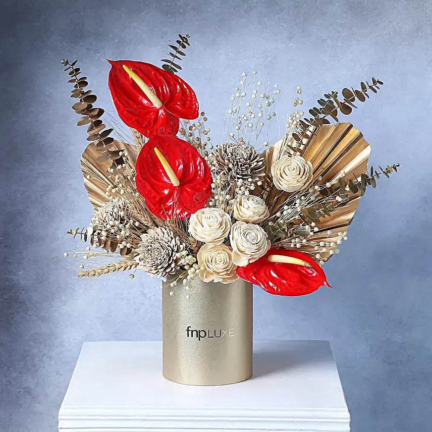 Opulent Botanical Elegance