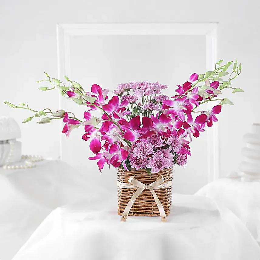 Orchid Majesty Basket