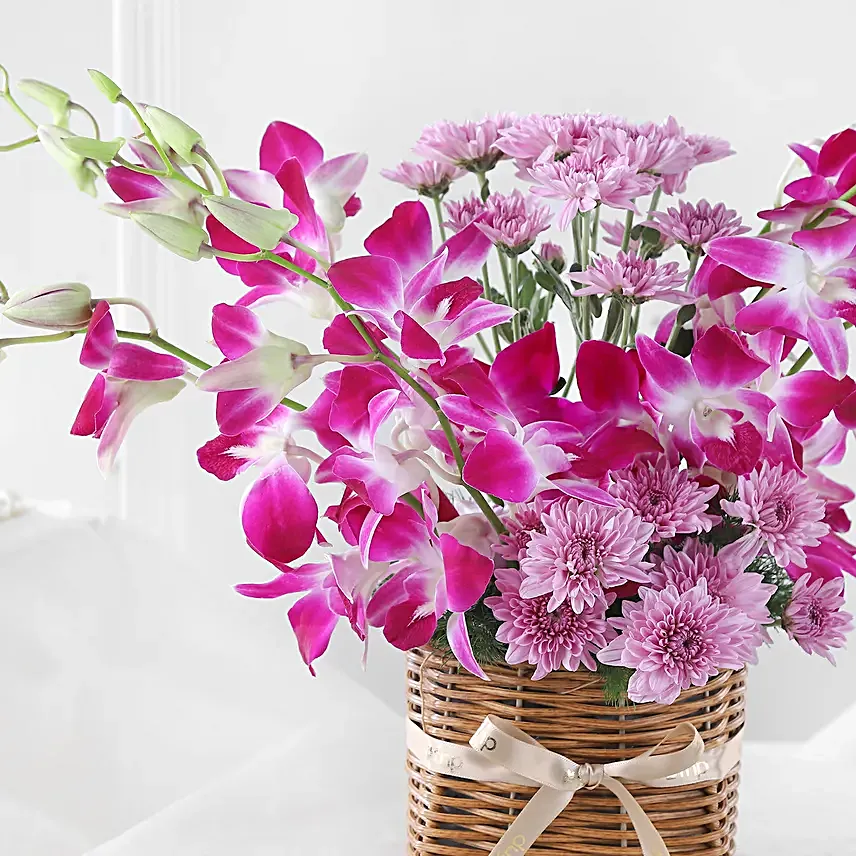 Orchid Majesty Basket