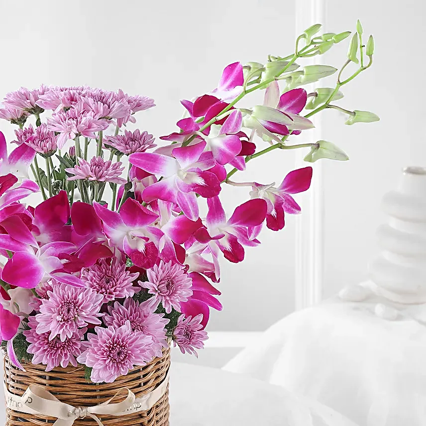 Orchid Majesty Basket