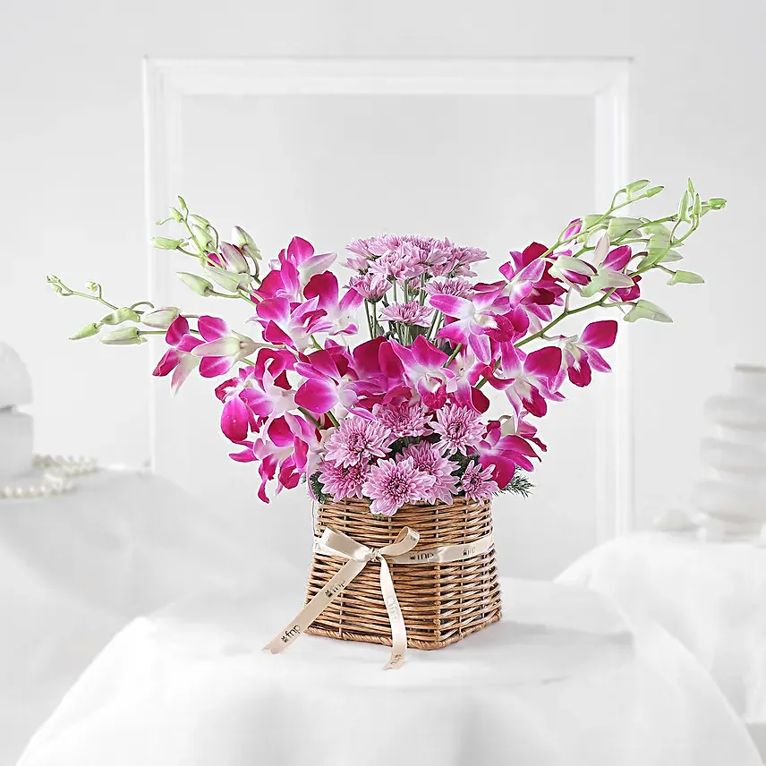 Orchid Majesty Basket