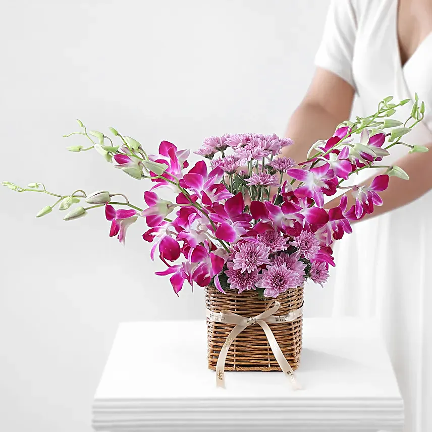 Orchid Majesty Basket