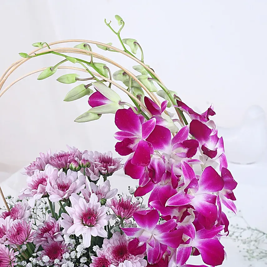 Orchid N Daisy Harmony for Mom