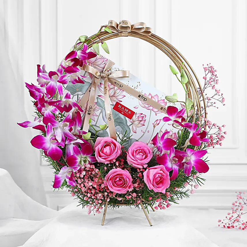 Orchid N Rose Affair