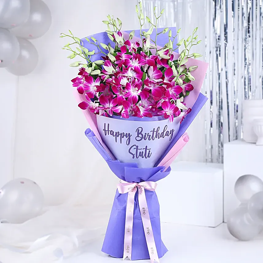 Orchids of Birthday Love