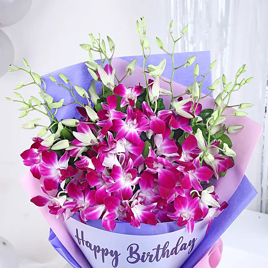 Orchids of Birthday Love