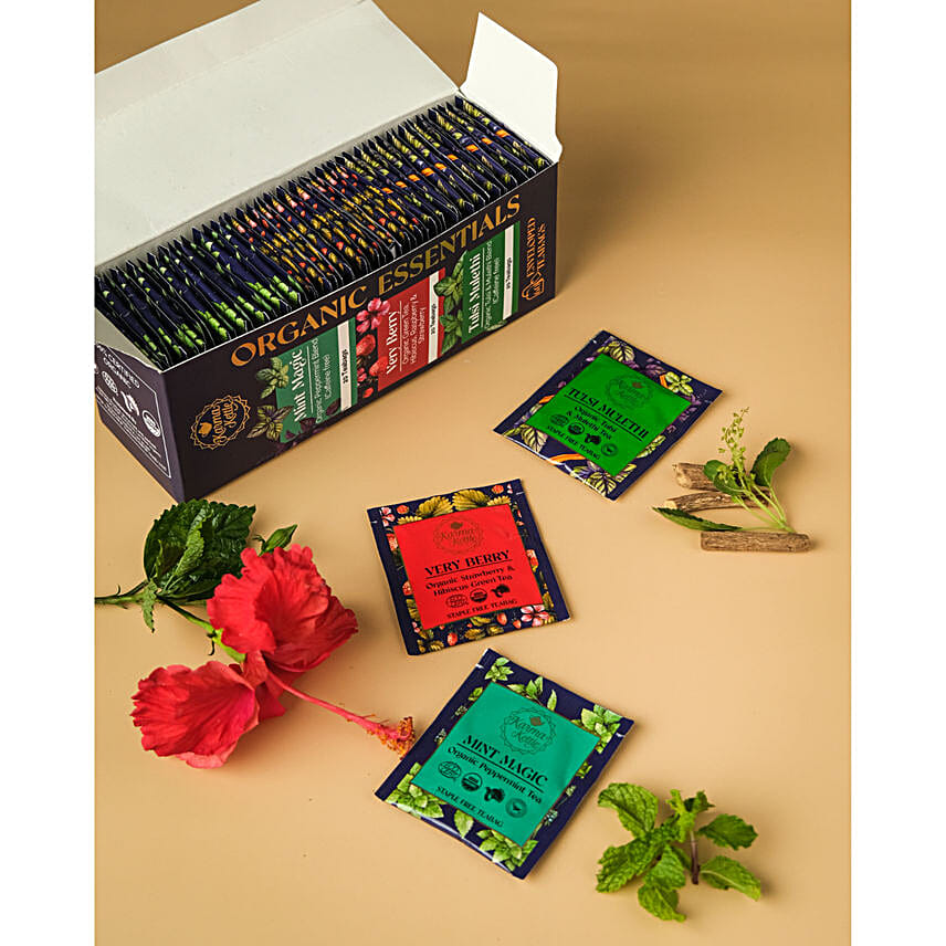 Organic Essentials Tea Collection 3 Flavours