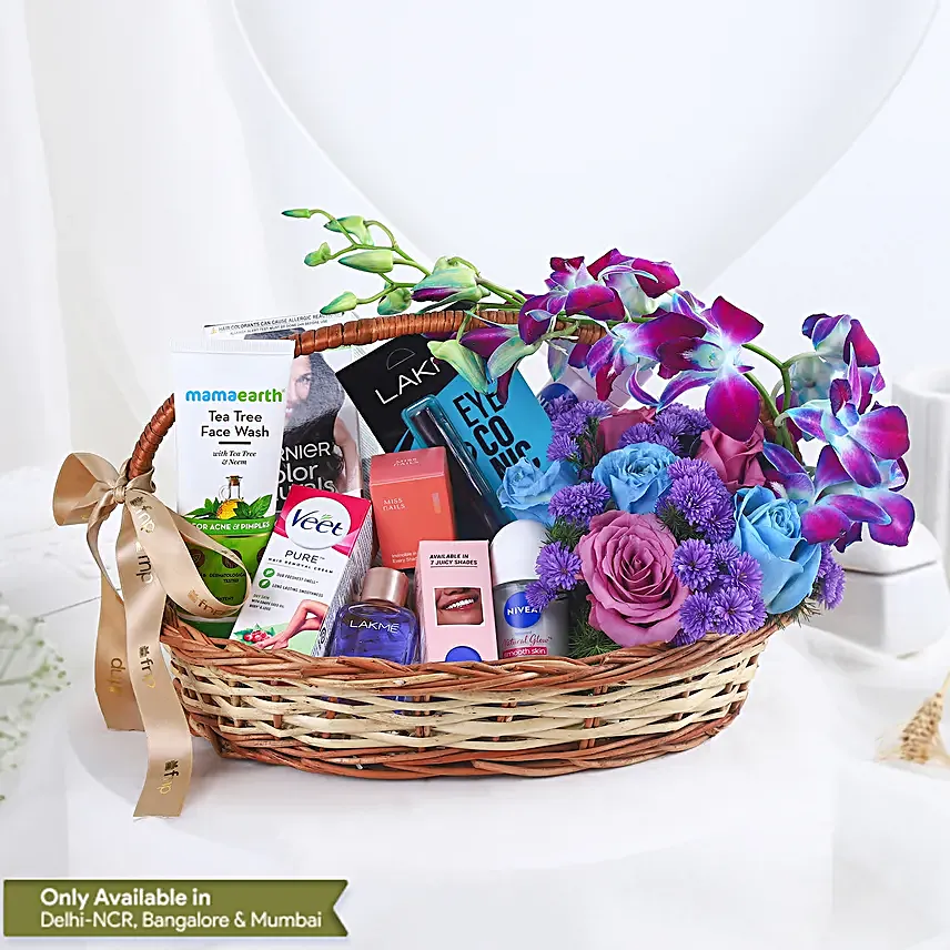 Pampering Love Valentine Gift Basket
