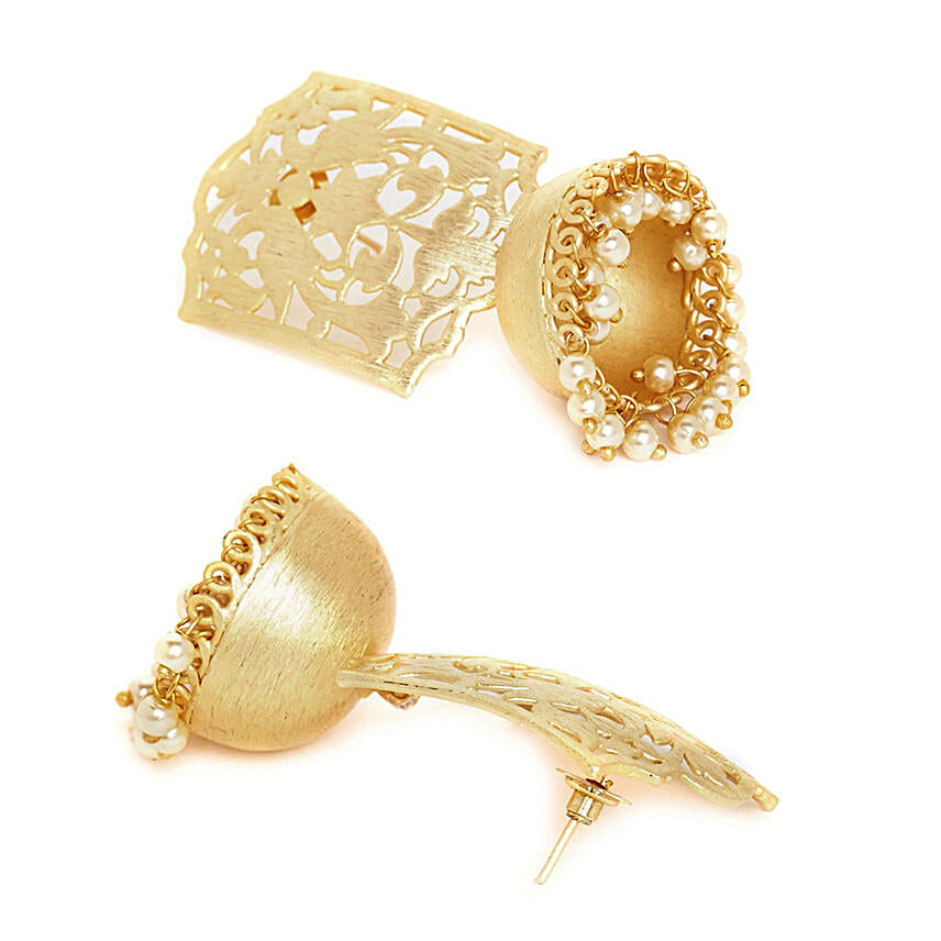 PANASH Dome-Shaped Jhumkas