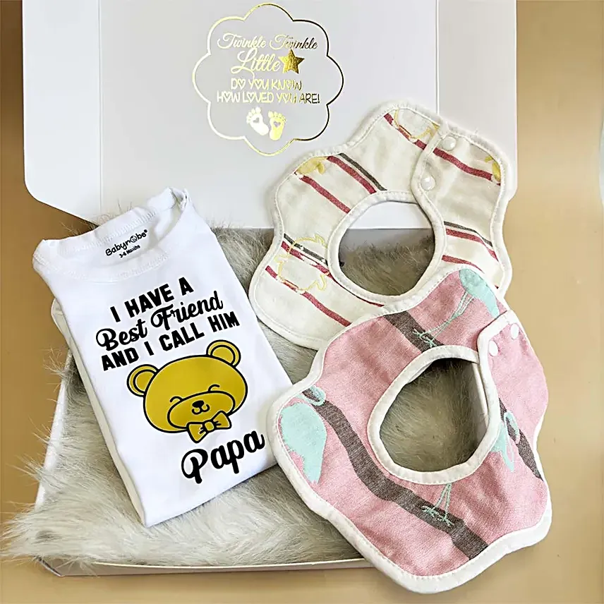 Papa My Best Friend Gift Box