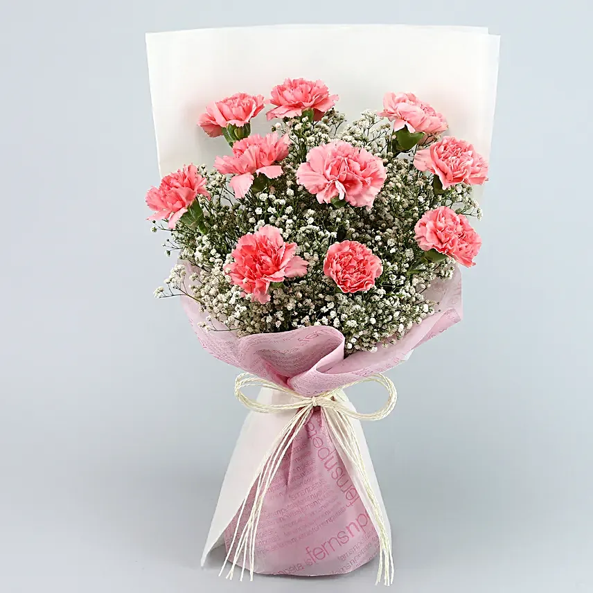 Paradise On Earth Carnations Bouquet