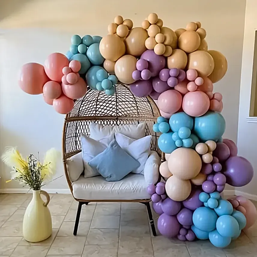 Pastel Dream Balloon Arch