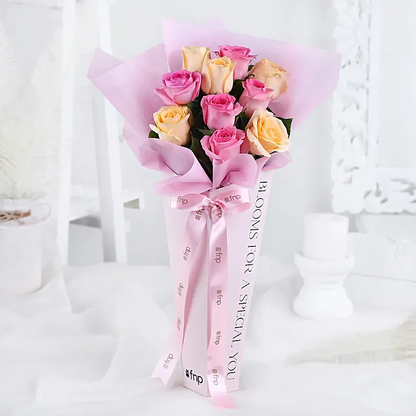 Pastel Petals Of Roses