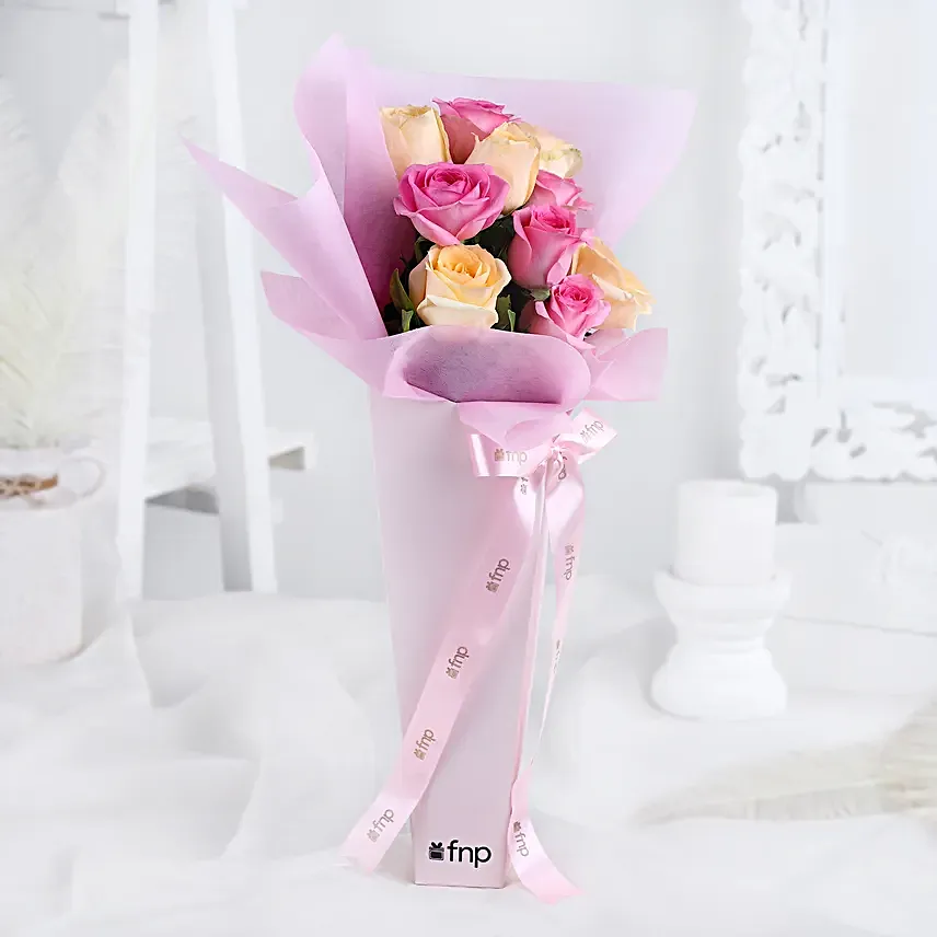 Pastel Petals Of Roses