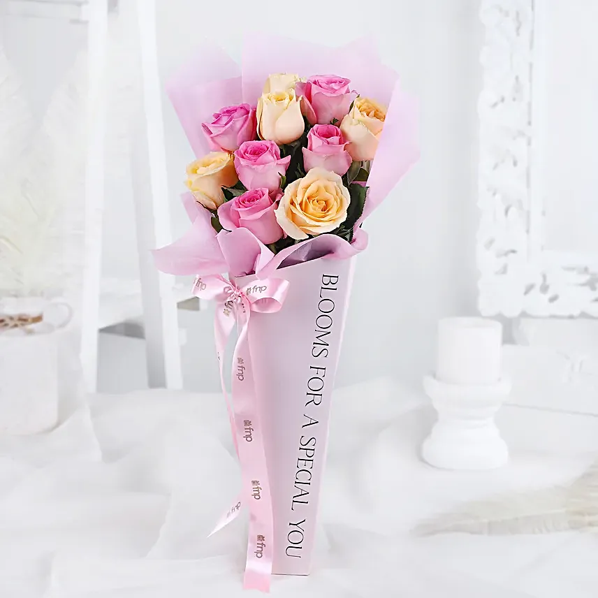 Pastel Petals Of Roses