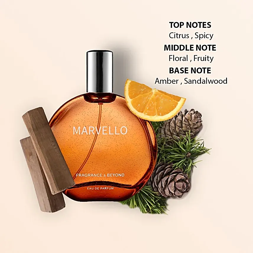 Personalised Amber Anniversary Perfume For Her