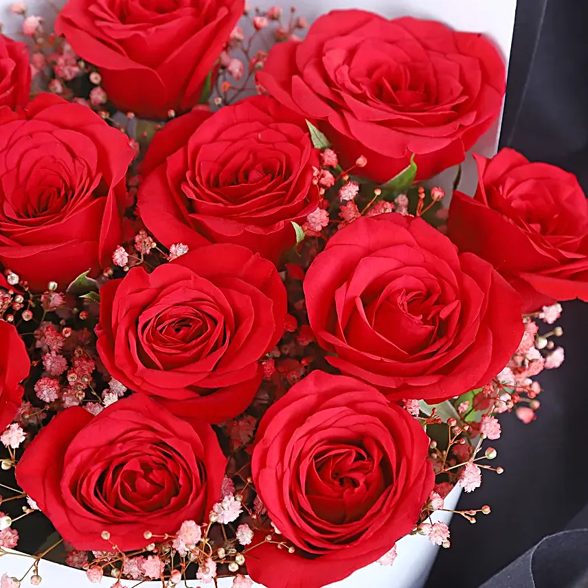 Personalised Anniversary Photo Bouquet N Cake
