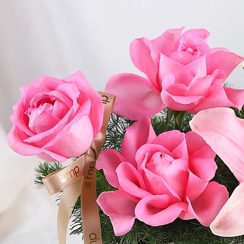 Personalised Anniversary Roses In Table Organiser