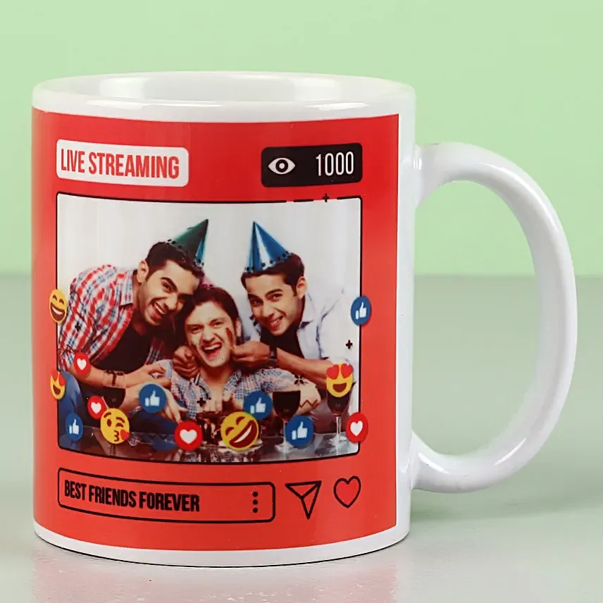 custom coffee mug for friend
