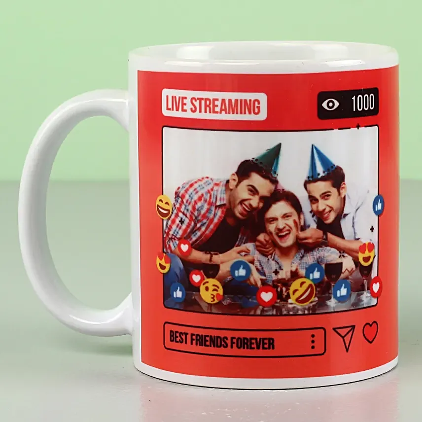 custom coffee mug for friend