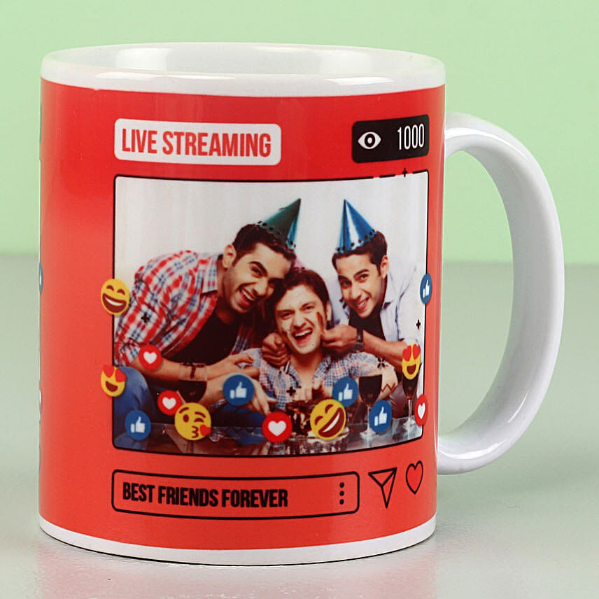 custom coffee mug for friend