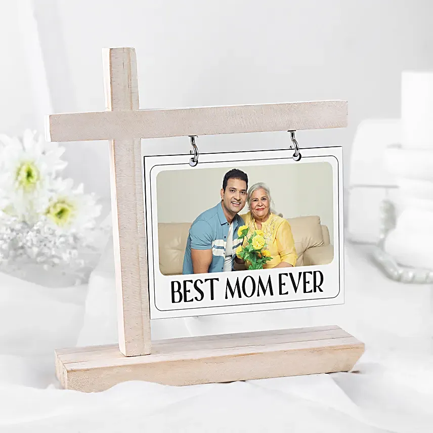Personalised Best Mom Ever Frame