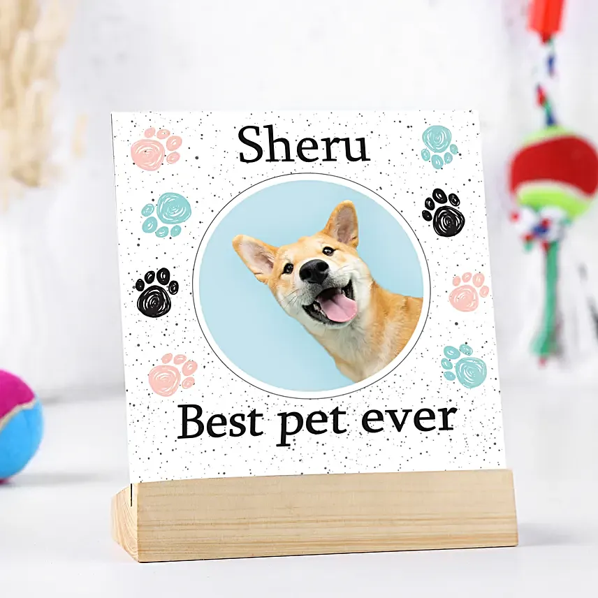 Personalised Best Pet Ever Photo Frame