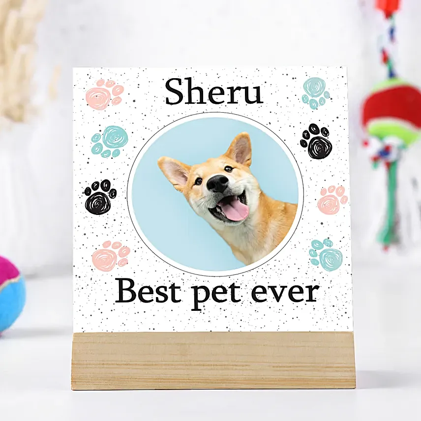 Personalised Best Pet Ever Photo Frame