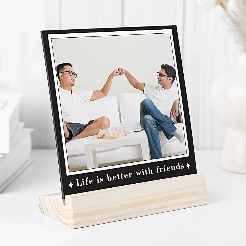 Personalised Better With Friends Photo Frame Gift