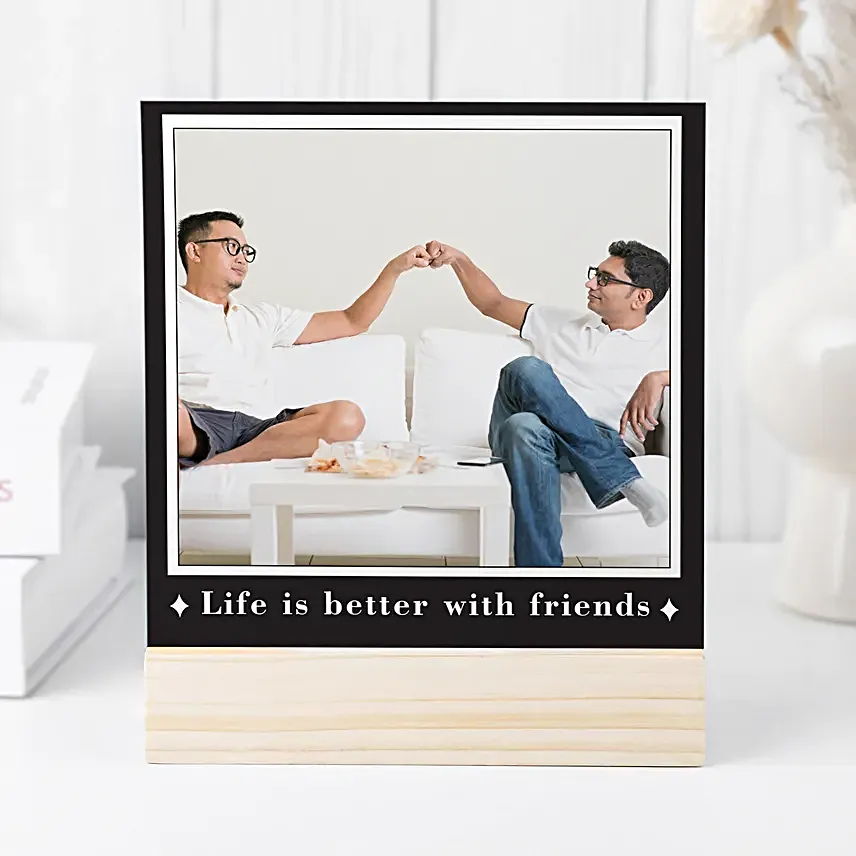 Personalised Better With Friends Photo Frame Gift